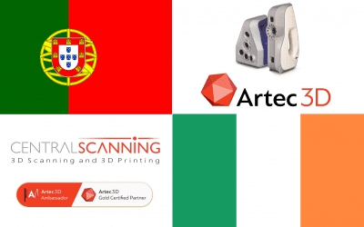 ARTEC 3D RESELLERS IN PORTUGAL AND IRELAND !