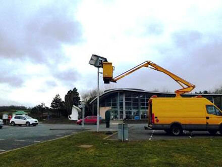 Street Light Installation