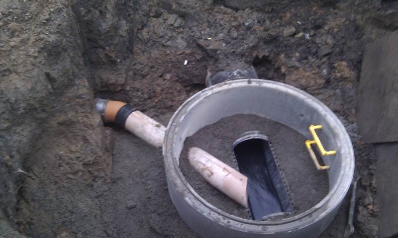 drainage installation