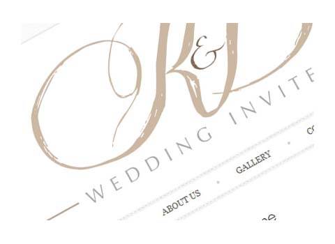 Portfolio - K&D Wedding Invites