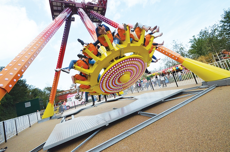 Resin bound surfacing for new rides at Dreamland, Margate