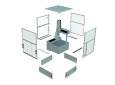 Flat-pack CMM Enclosures for self-assembly
