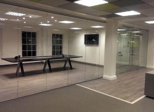 Glass Partitions for Office