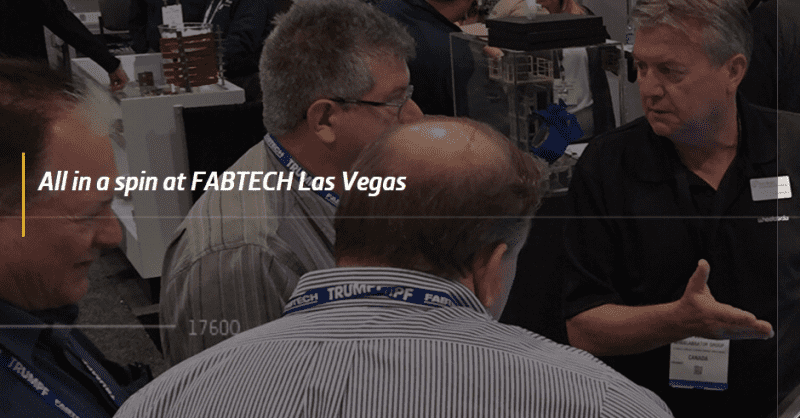 Latest equipment innovations unveiled at FABTECH 2016