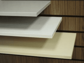 Glass & Wood Display Shelves