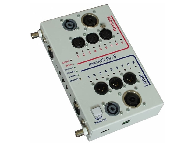 AudioJoG Pro8 advanced cable tester