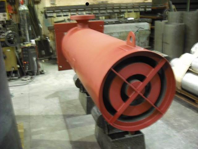 Industrial silencer manufacture
