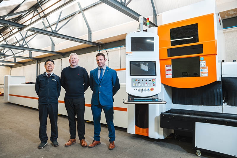 250k Investment in RVD SmartFibre CNC Tube Laser Cutting Machine