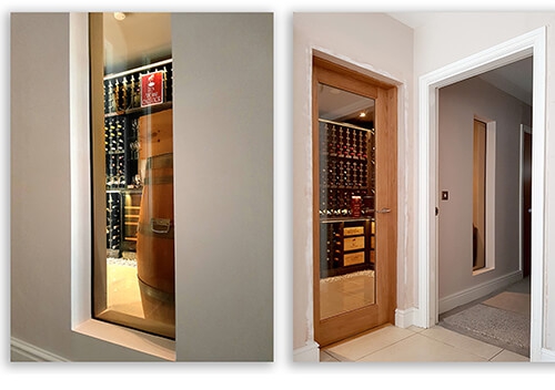 Fully Integrated Wine Rooms