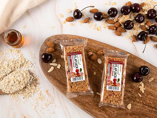 Cherry & Almond Flapjacks