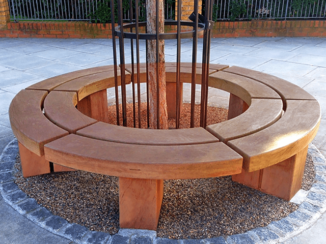 Circular Tree Seating