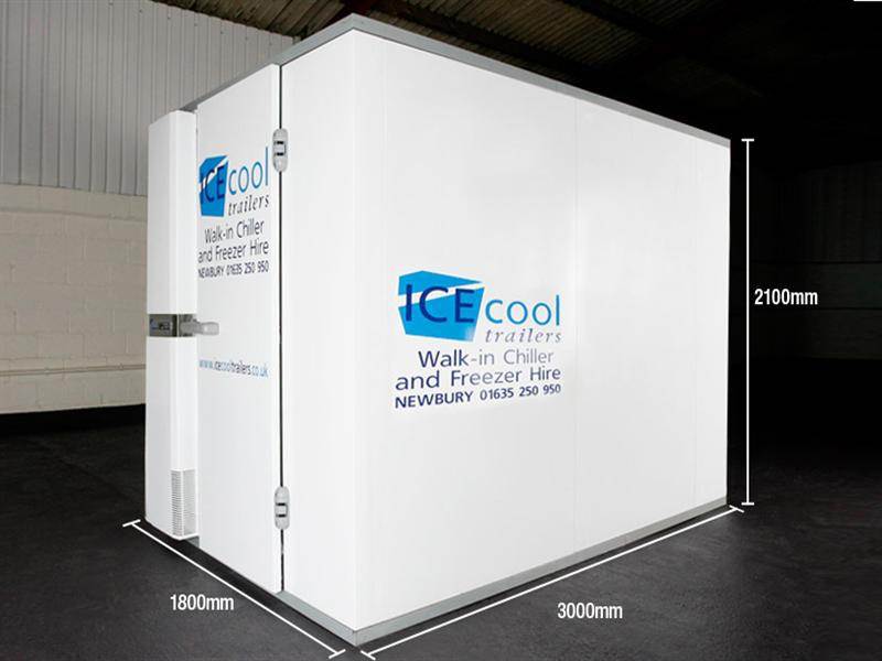 Portable Cold Rooms For Hire (3 M)