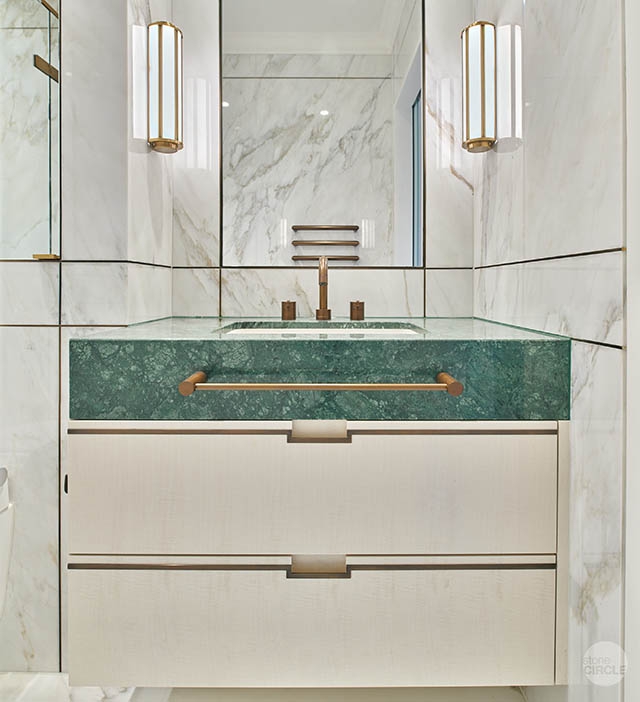 Marble bathrooms for Belgravia