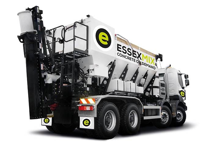 Essex Mix Concrete Pump truck.