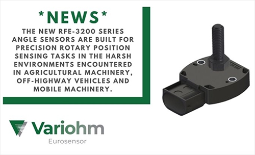 New Novotechnik RFE-3200 angle sensor