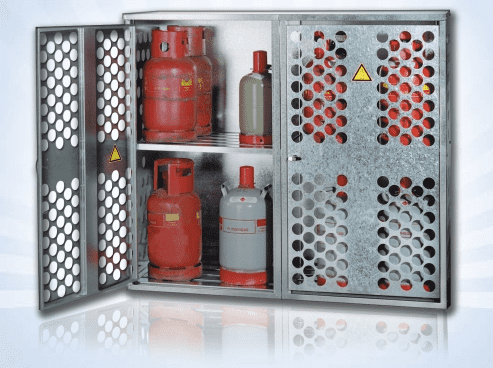 Gas Bottle Storage Cage