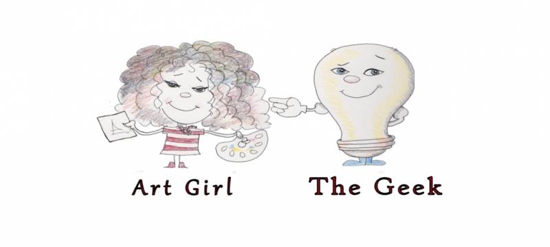 Main image for Art Girl and The Geek (Web design)