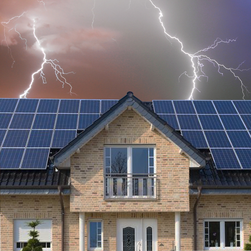 Photovoltaic Solar Generator Systems need Surge Protection 