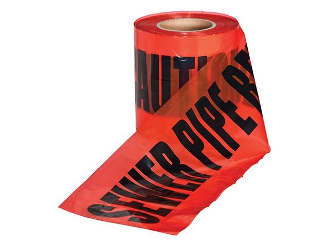 Sewer Pipe Warning Tape