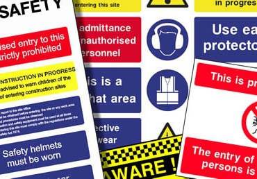 Construction Site Safety Signs Guildford