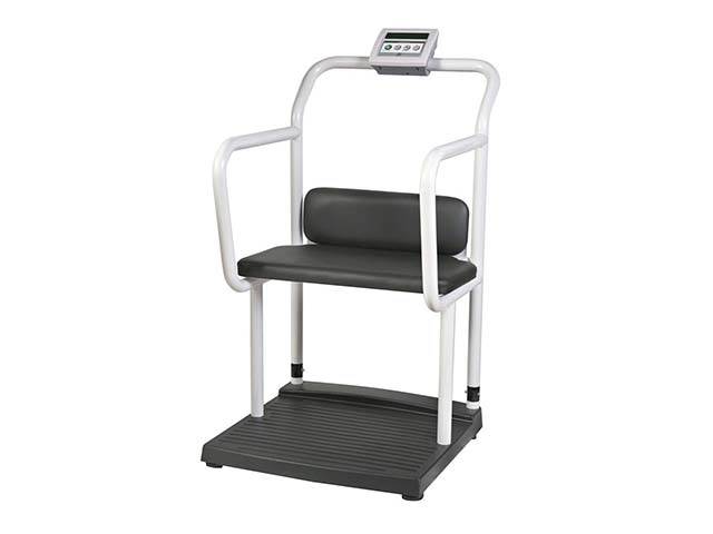 Bariatric Handrail Scales With Collapsing Seat