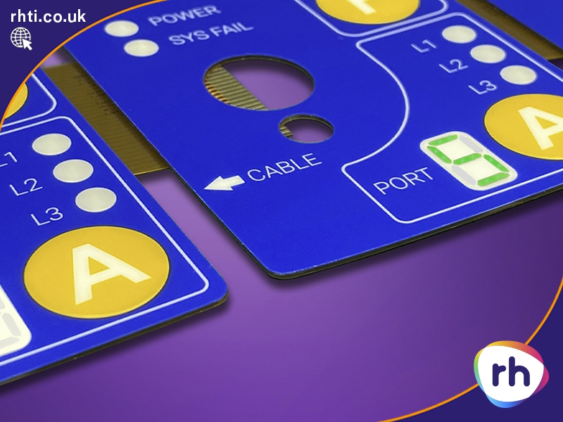 Membrane Switches with Integrated 7 Segment Displa