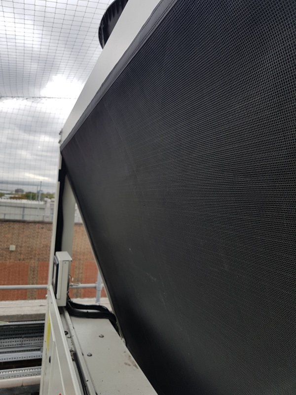 Chiller protection with the RABScreen