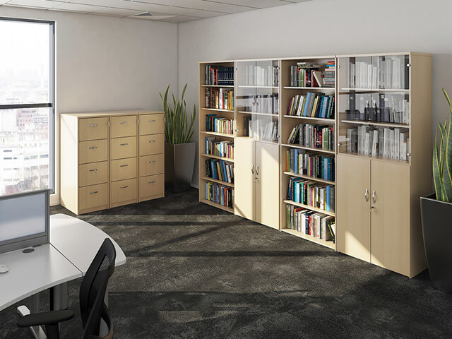 Lockable Office Storage 