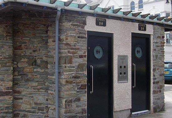 Public Toilet Doors