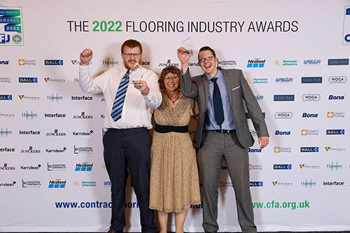 UZIN and Geoff Acomb & Sons Ltd win the 2022 CFA Award