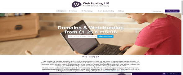 Main image for Web Hosting UK