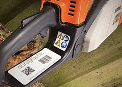 Garden Machinery Labels