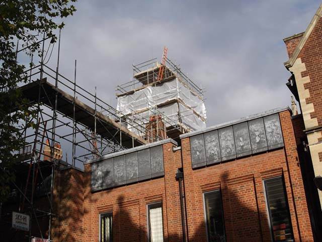 Temporary Roof Scaffolding