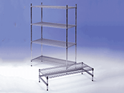 “Silver Seal” Powder Coated Wire Shelving System