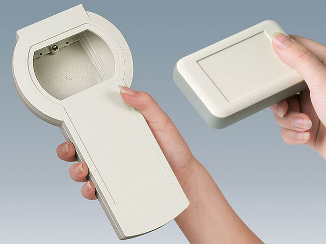 Handheld enclosures for portable electronics