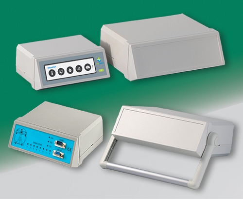 OKW's Compact Desktop/Portable Instrument Enclosures Now With Sloping Front