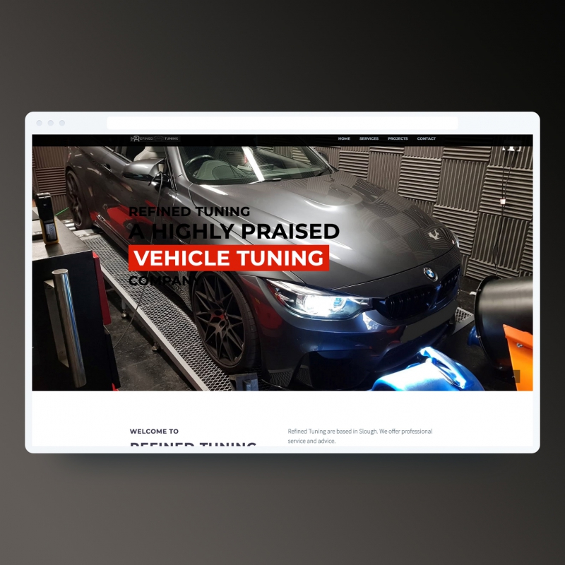 Vehicle Tuning Company Website