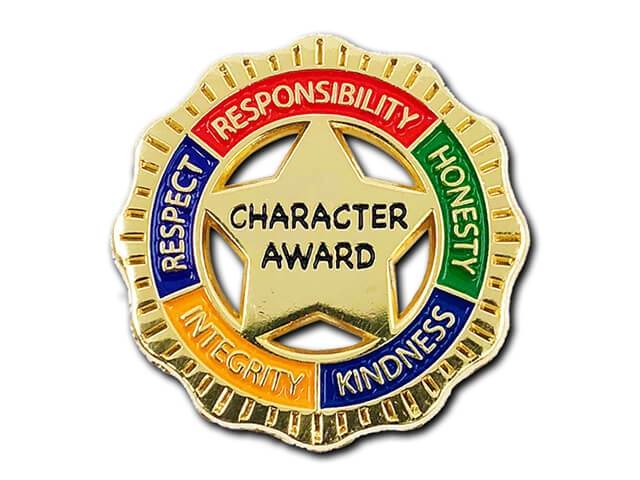 Character Award Badges