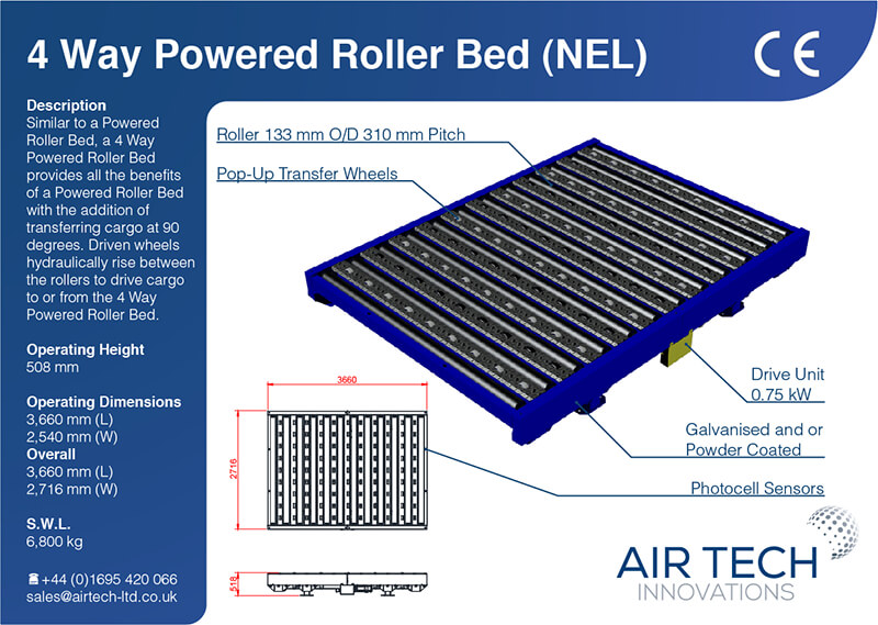 4 Way Powered Roller Bed (NEL)