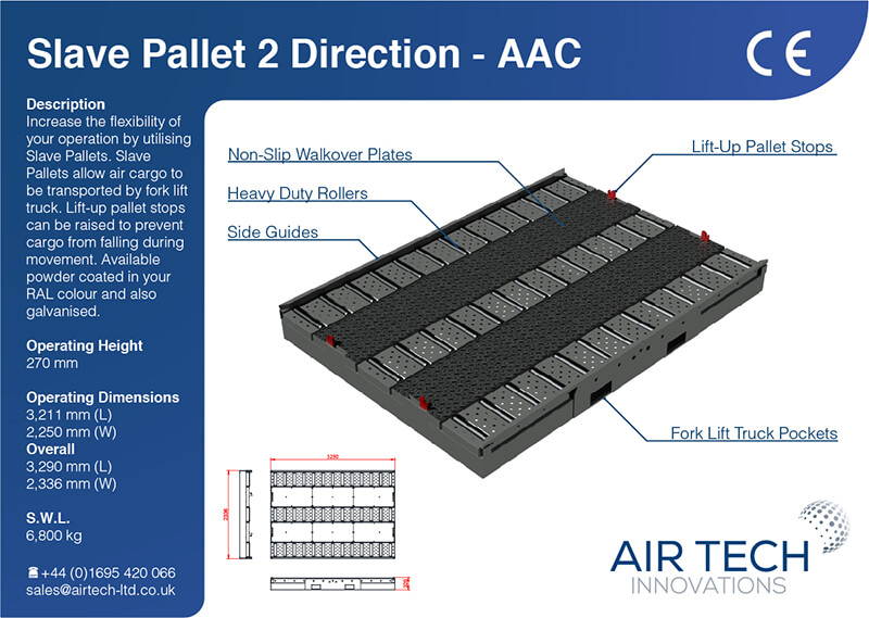 Slave Pallet 2 Direction - AAC