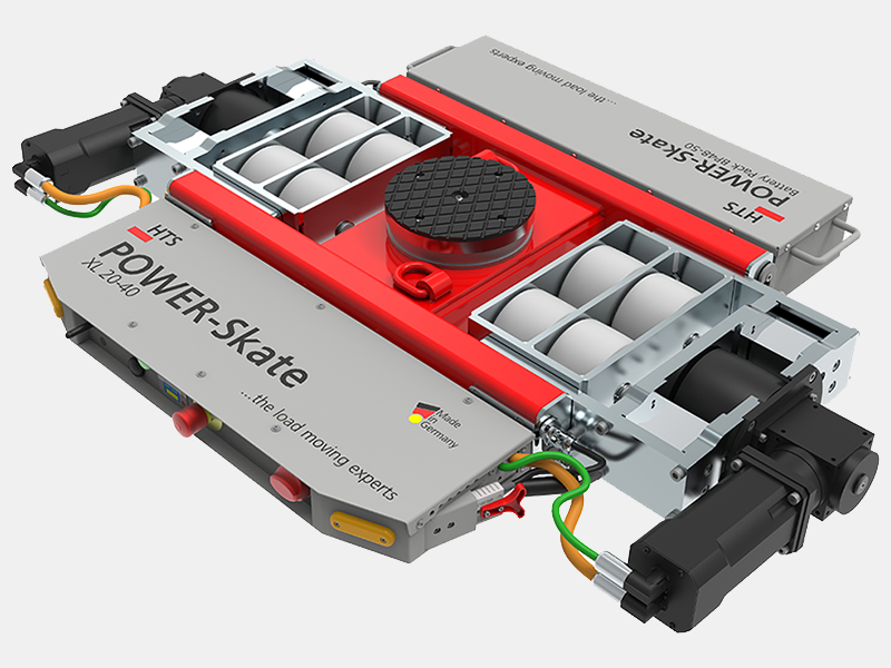 Battery Powered Load Moving Skates