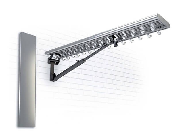 Space Saving Coat Rails
