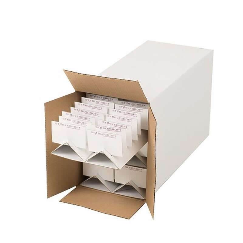 Cardboard badge trays - ideal for meetings and events