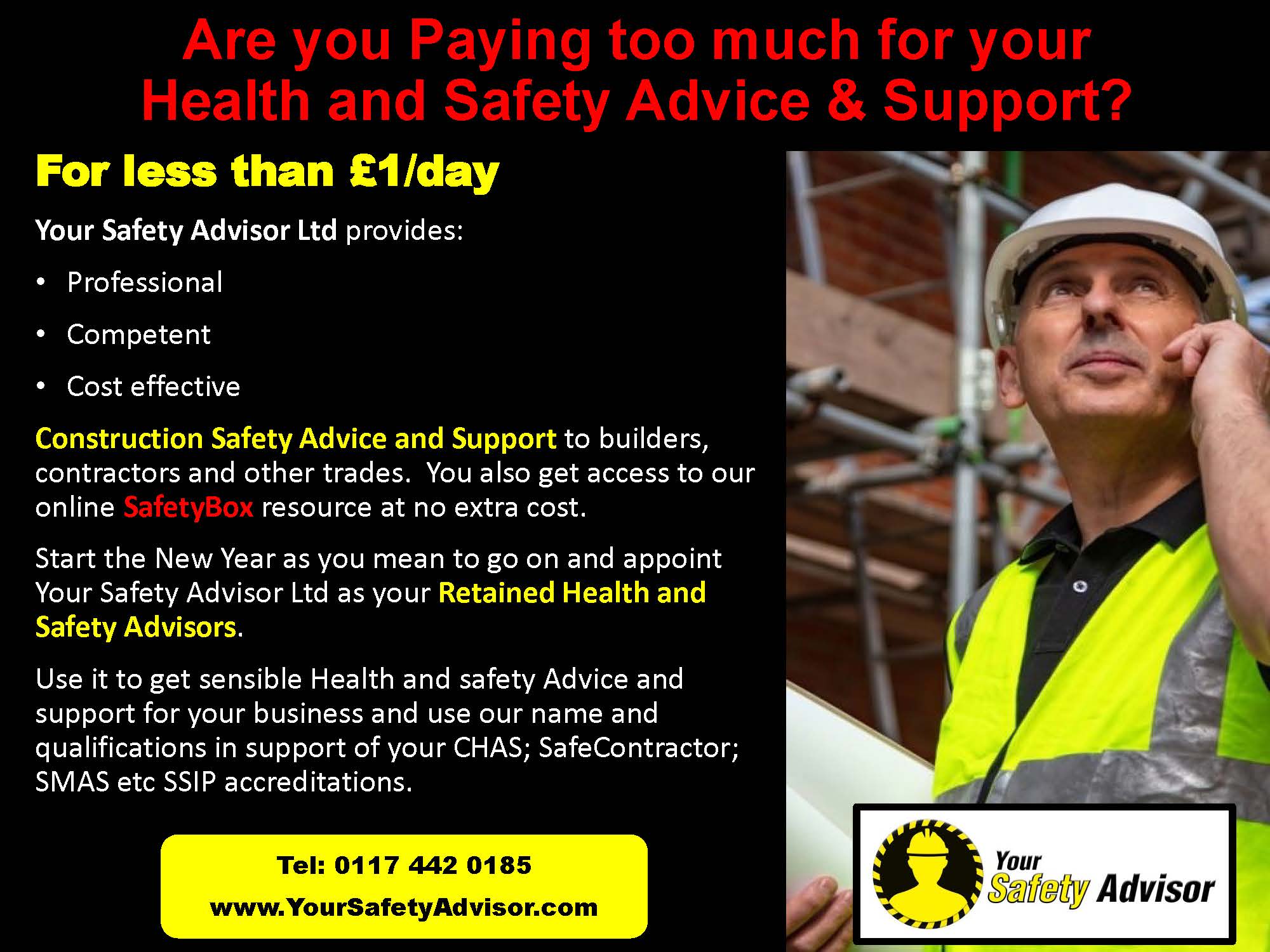 Main image for Your Safety Advisor Ltd