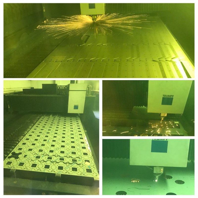 Laser cutting can save you money when designing sheet metal components
