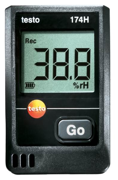 Testo 174H temperature and humidity data logger