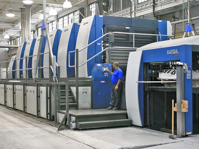 Large Format Litho Printing Presses