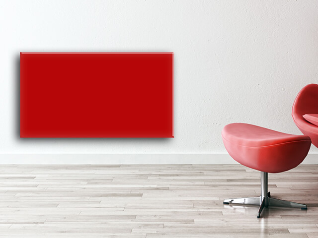 Designer Coloured Glass Radiators