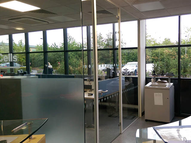 Glass Office Partitions