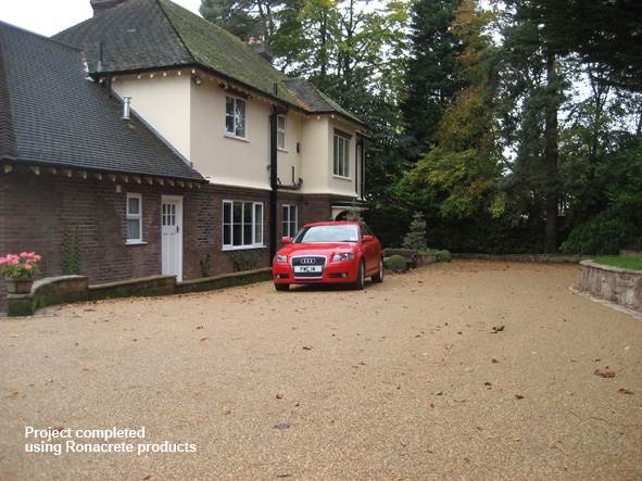 RonaDeck Resin Bound Surfacing driveway